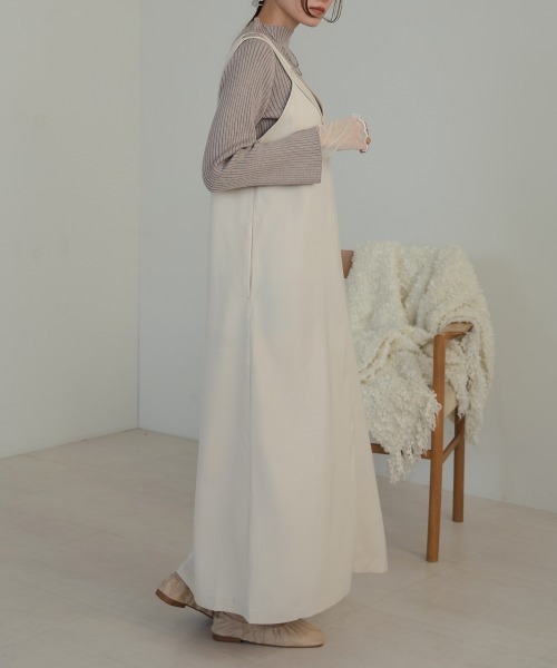 「Bab」 キャミソールワンピース M アイボリー レディース_画像7