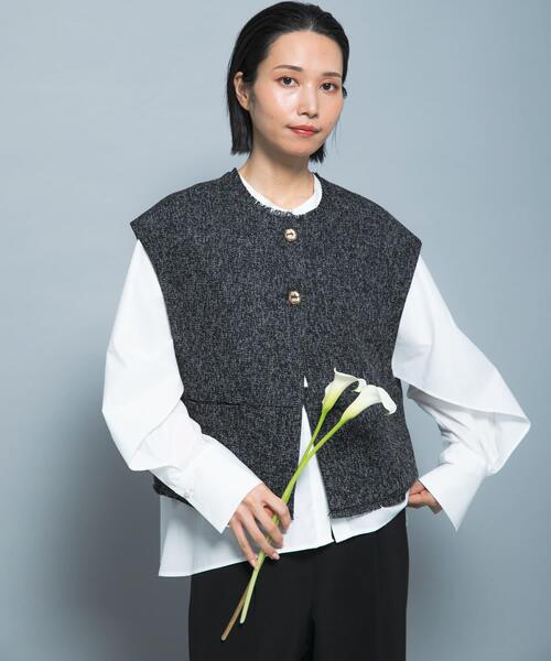 新品未使用タグ付き ROSSO ブラウス FEMMENT SHIRTS 一部WEB限定カラー 