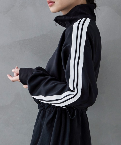 「etoll.」 ドッキングワンピース M ネイビー レディース_画像5