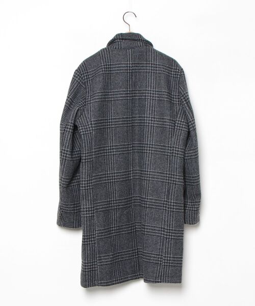 「Anytime Songs」 「HALHAM」チェスターコート MEDIUM グレー系その他 メンズ_画像2