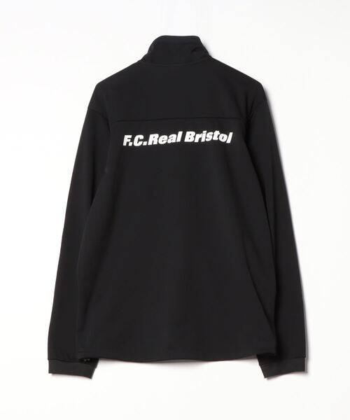 「F.C.R.B.」 「bristol」ジャージブルゾン L ブラック メンズ_画像2