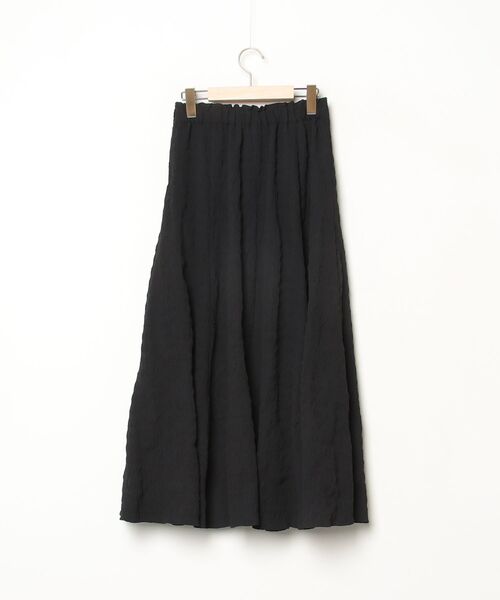 「Simplicite」 ロングスカート - ブラック レディース_画像2