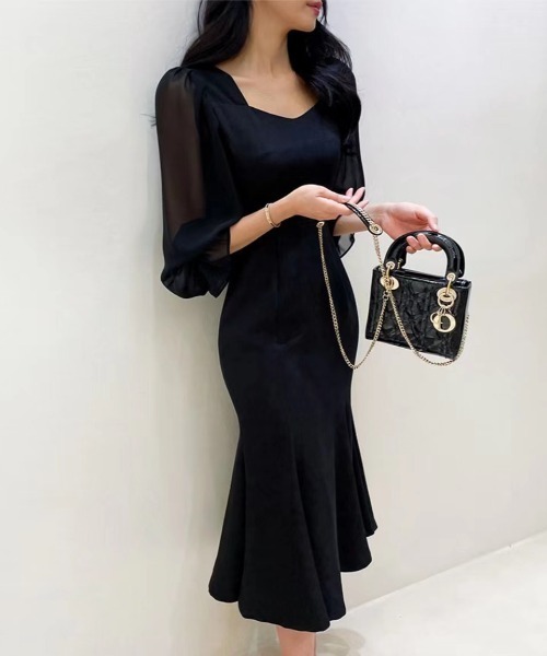 「FREE STYLISTS」 ドッキングワンピース FREE オフホワイト レディース_画像6