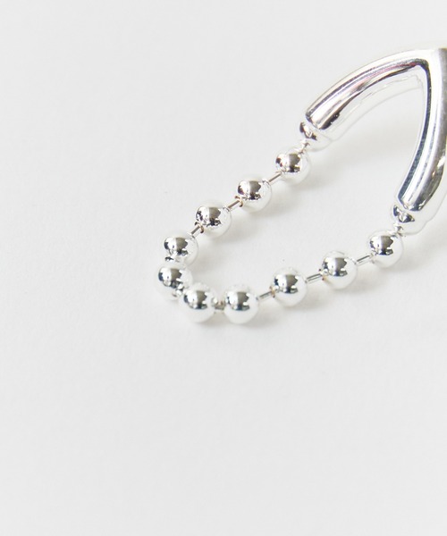 「blatto」 ピアス(両耳用) FREE シルバー メンズ_画像7