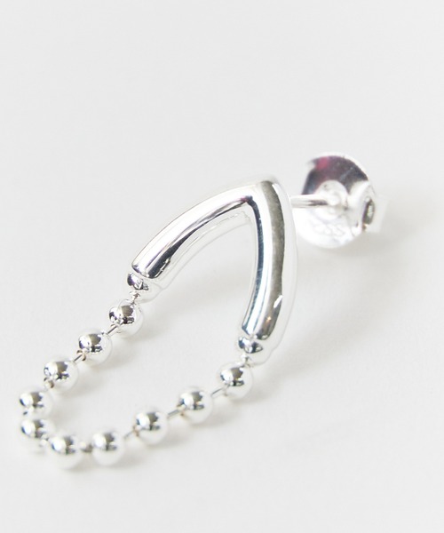 「blatto」 ピアス(両耳用) FREE シルバー メンズ_画像8