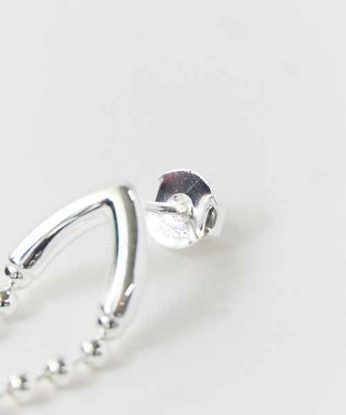 「blatto」 ピアス(両耳用) FREE シルバー メンズ_画像9