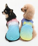 犬 服 LOGOS/サマーグラデメッシュタンクの詳細画像1