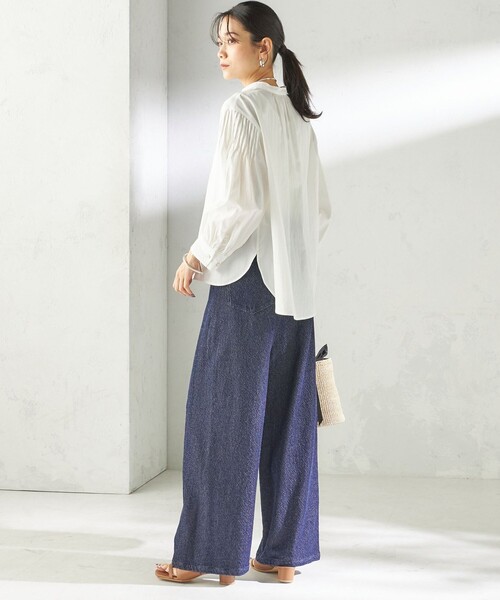 SHIPS ピンタック  2WAY ブラウス SHIPS for women ピンタック2WAYブラウス 【公式通販】