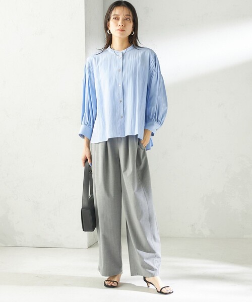 SHIPS ピンタック  2WAY ブラウス SHIPS for women ピンタック2WAYブラウス 【公式通販】