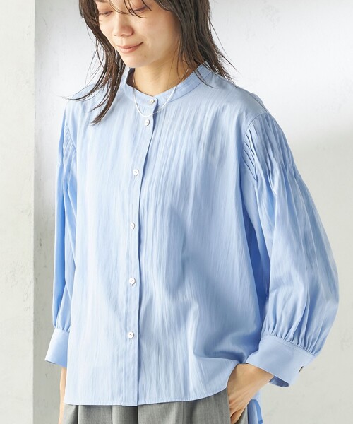 SHIPS ピンタック  2WAY ブラウス SHIPS for women ピンタック2WAYブラウス 【公式通販】