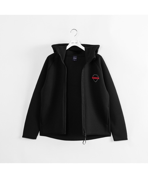 「APPLEBUM」 ジップアップパーカー MEDIUM ブラック メンズの画像