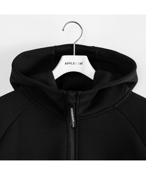 「APPLEBUM」 ジップアップパーカー MEDIUM ブラック メンズの画像