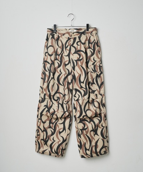 「WEGO」 カーゴパンツ LARGE ブラック メンズ_画像3