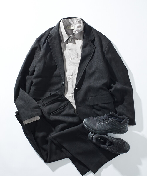 「FREAK'S STORE」 パンツ MEDIUM グレー メンズの画像
