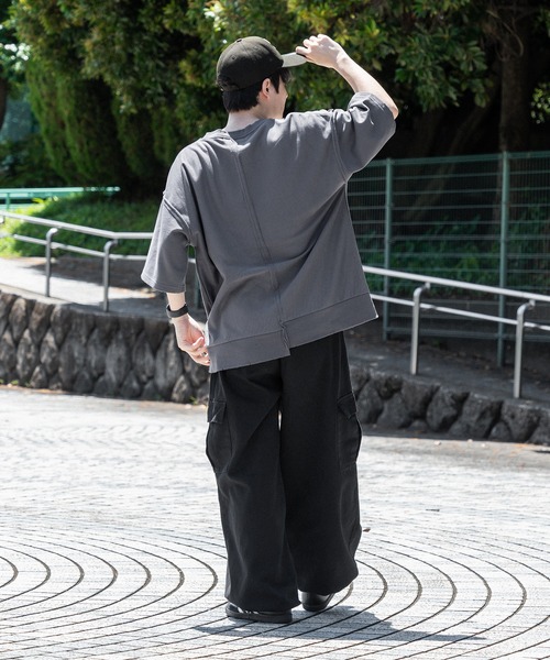 「kutir」 カーゴパンツ MEDIUM グレー メンズ_画像5