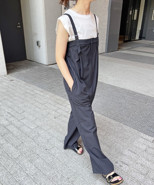 「Spick & Span」 オールインワン 36 ネイビー レディース