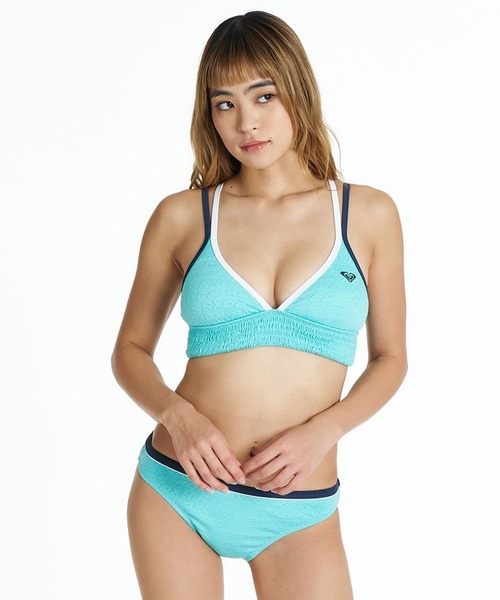ROXY（ロキシー） 水着 水着 ビキニ レトロ ロゴ パイピング SURF SOUL