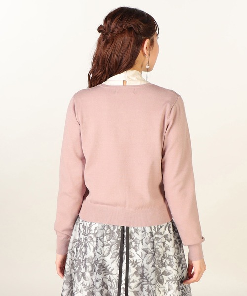 「LAISSE PASSE」 長袖カットソー MEDIUM ブラウン レディース_画像3