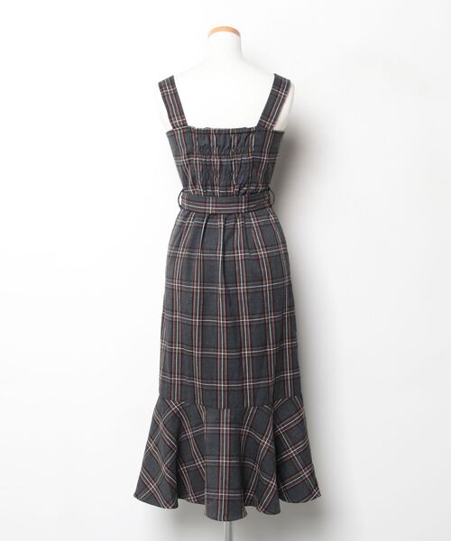 「dazzlin」 ノースリーブワンピース S グレー レディース_画像2