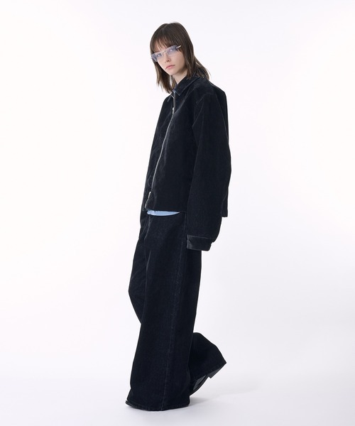 「selle glant」 デニムパンツ MEDIUM ブラック メンズ_画像9