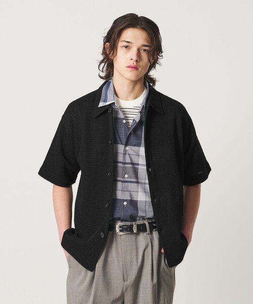 カーディガン　BEAUTY&YOUTH UNITED ARROWS BEAUTY＆YOUTH UNITED ARROWS カーディガン パナマ ニット シャツ