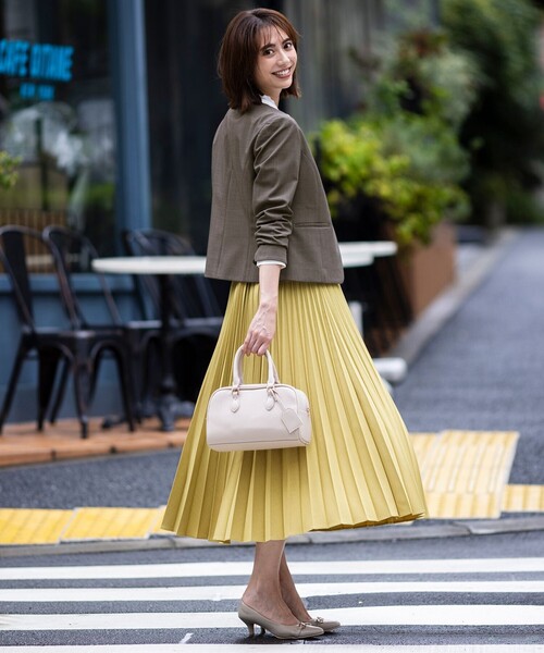 「ANY SIS」 ノーカラージャケット MEDIUM ネイビー レディース_画像5