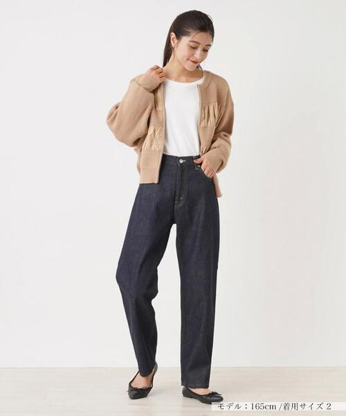 SERGE de bleu デニムパンツ 2 ダークネイビー レディース