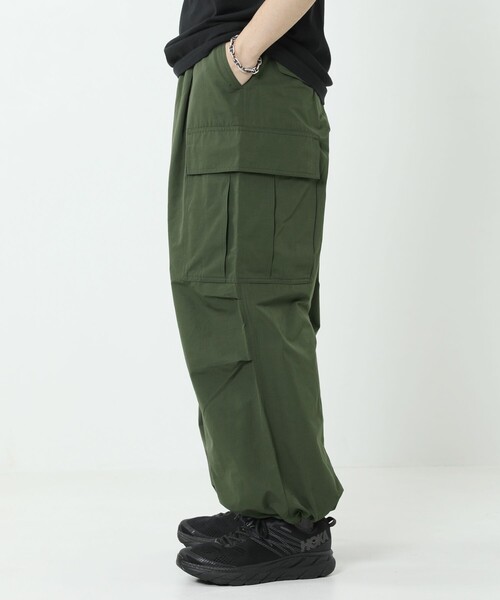 「FREAK'S STORE」 カーゴパンツ SMALL オリーブ メンズ_画像6