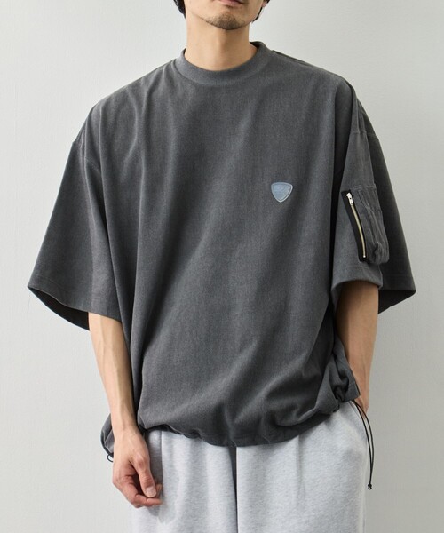is-ness（イズネス） tシャツ 「is-ness/イズネス」Arm Pocket Balloon