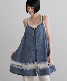 LOWRYS FARM（ローリーズファーム） ワンピース レースキリカエ