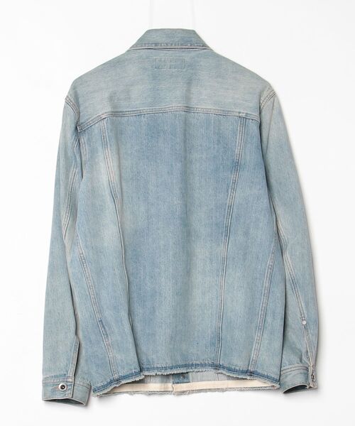【美品】DIESEL デニムジャケット DIESEL（ディーゼル） デニムジャケット S ブルー メンズ : ZOZOTOWN
