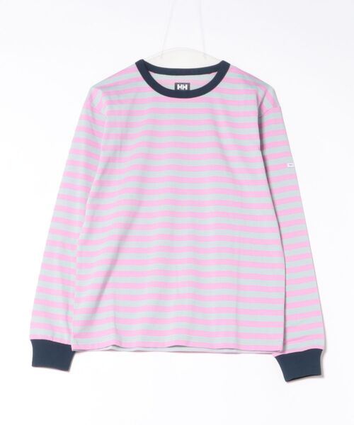 2026 美品　ヘリーハンセンとアニエスベーコラボ　長袖カットソー M agnes b.（アニエスベー） 長袖カットソー「HELLY HANSENコラボ」 X