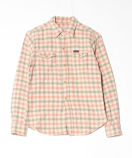 HYSTERIC GLAMOUR（ヒステリックグラマー） チェック柄長袖シャツ FREE 
