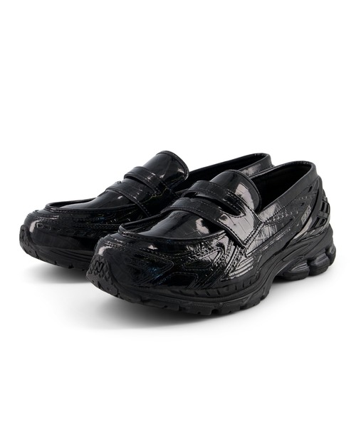 New Balance（ニューバランス） ローファー 23.5cm ブラック メンズ
