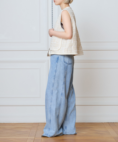 コート アウター IENA LA BOUCLE フラワーJQベスト レディース | IENA LA BOUCLE | 11