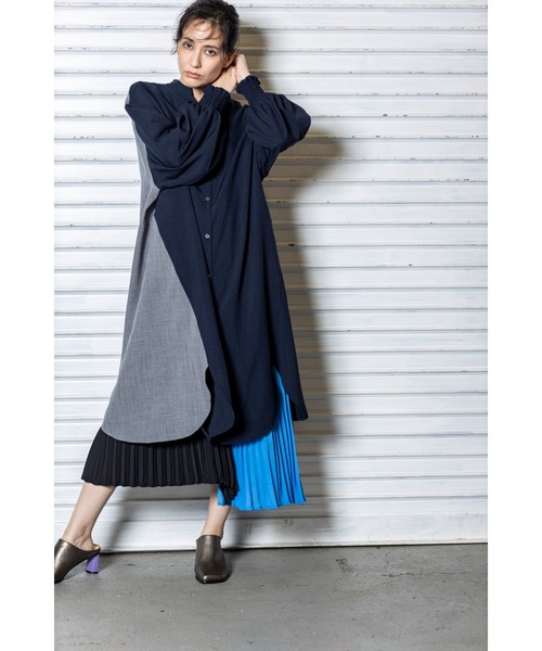 「OSMOSIS」 「loaf」長袖ブラウス ONE SIZE ライトベージュ レディース_画像3
