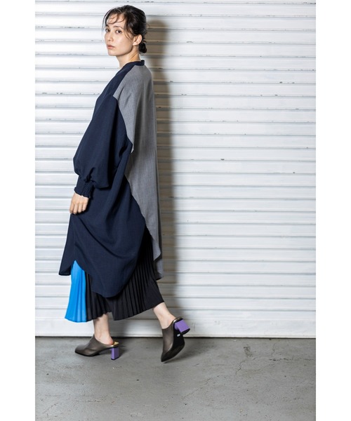 「OSMOSIS」 「loaf」長袖ブラウス ONE SIZE ライトベージュ レディース_画像4