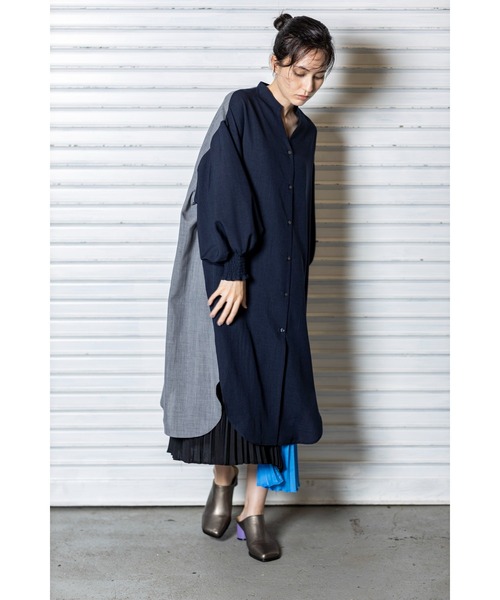 「OSMOSIS」 「loaf」長袖ブラウス ONE SIZE ライトベージュ レディース_画像6