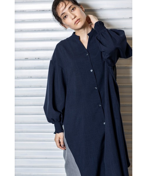 「OSMOSIS」 「loaf」長袖ブラウス ONE SIZE ライトベージュ レディース_画像8