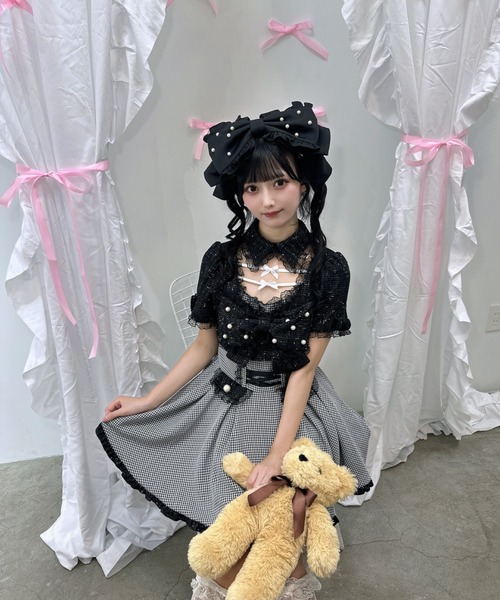 Ank Rouge（アンクルージュ） ワンピース 半袖 ドッキングセットアップ