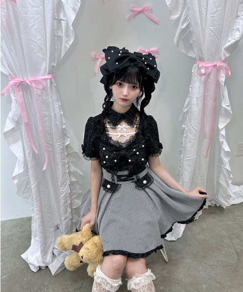 Ank Rouge（アンクルージュ） ワンピース 半袖 ドッキングセットアップ