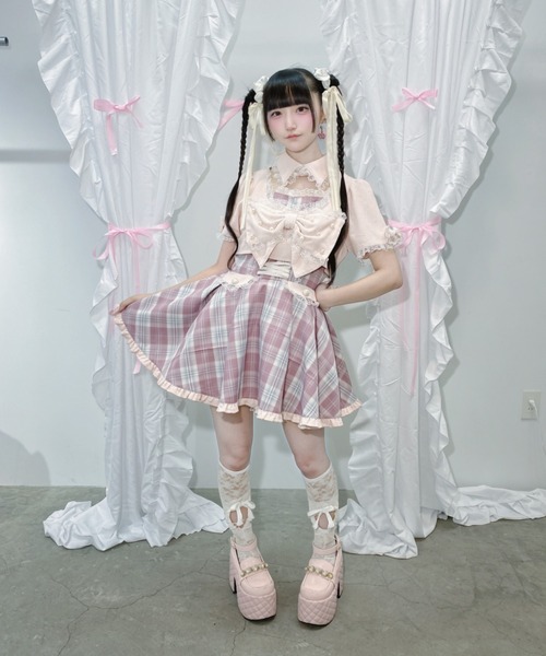 Ank Rouge（アンクルージュ） ワンピース 半袖 ドッキングセットアップ