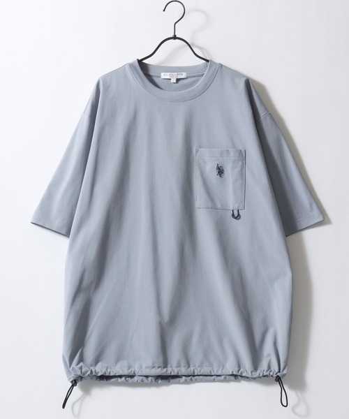 「U.S. POLO ASSN.」 半袖Tシャツ M ホワイト メンズ_画像4