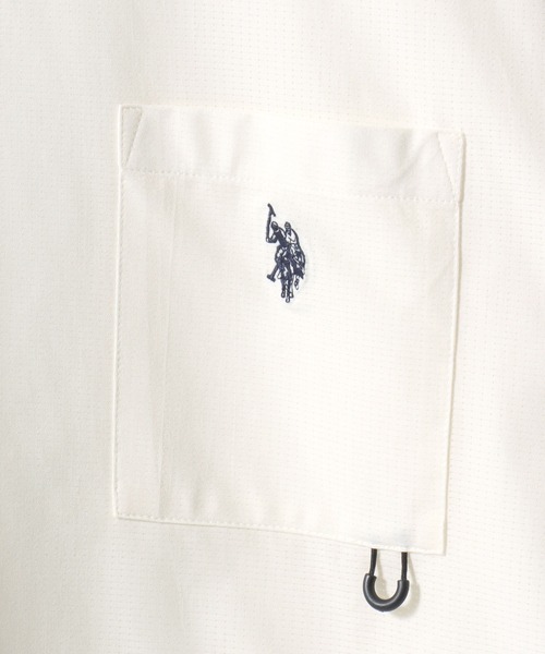 「U.S. POLO ASSN.」 半袖Tシャツ M ホワイト メンズ_画像7