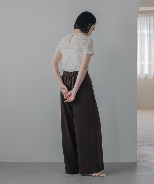 「A part by」 スラックス SMALL ブラック レディース_画像3