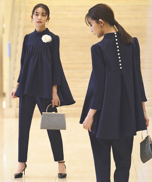 RUIRUE BOUTIQUE（ルイルエブティック） セットアップ L ネイビー