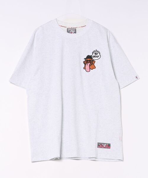 GRAF＆WU 刺繍 Tシャツ GRAF＆WU（グラフアンドウー） tシャツ 「GRAF＆WU/グラフアンドウー
