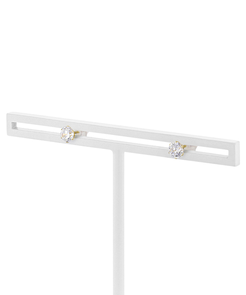 なコーディ ピアス K18 イエローゴールド キュービックジルコニア ピアス (M) ZOZOTOWN PayPayモール店 - 通販 - PayPayモール ンラインス
