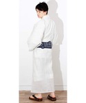 浴衣 メンズ 楊柳浴衣 6点セット ( 浴衣 ...の詳細画像5