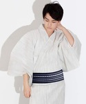 浴衣 メンズ 楊柳浴衣 6点セット ( 浴衣 ...の詳細画像2